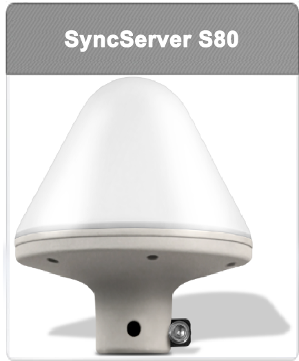 SyncServer S80 - Ruggedized and Secure Stratum 1 Network Time Server (NTP)