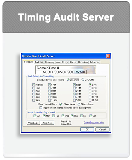 Timing Audit Server