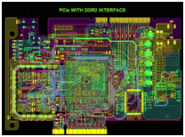 PCIe WITH 8 DDR2 INTERFACES