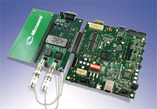 Core1553 Development Kit Board with Microsemi Fusion Mixed Signal FPGA Advanced Development Kit Board