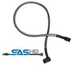 Microsemi Adaptec ACK-I-rA-HDmSAS-HDmSAS-.5M, sas cables, sas cable, SAS HD Cables | Microsemi